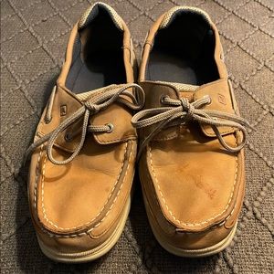 SPERRY Boys Suede Leather Top Siders